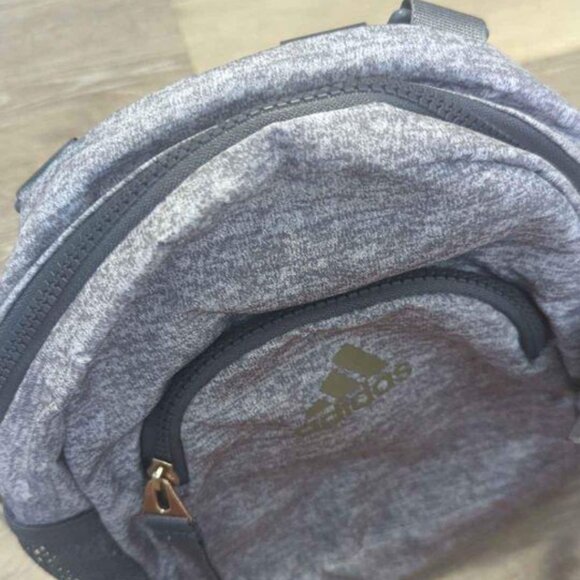 Adidas Linear Mini Backpack Gray new - Picture 2 of 5